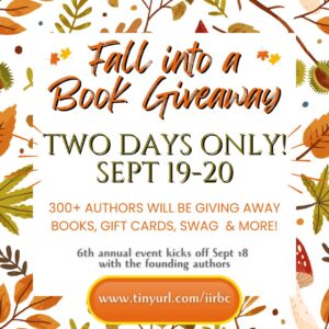 Fall into a Book details with 300+ authors, September 19 and 20